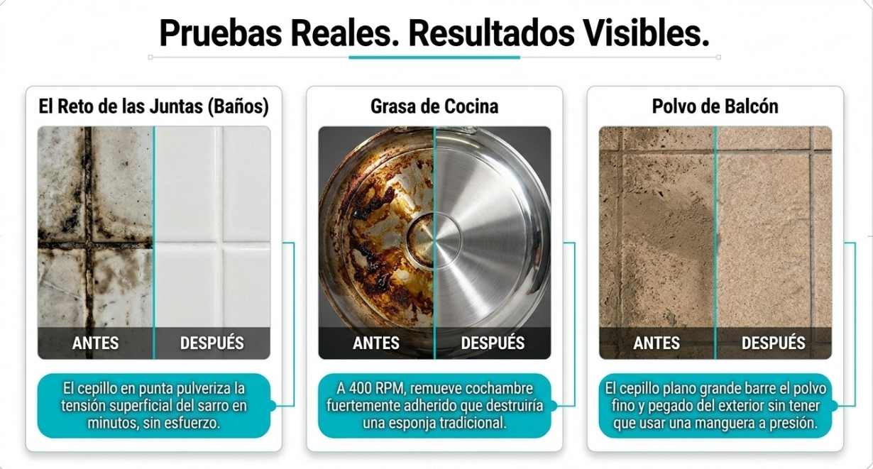 CEPILLO DE LIMPIEZA 7 EN 1  (Atención 1 unidad por $30.000 2 unidades $37.000)