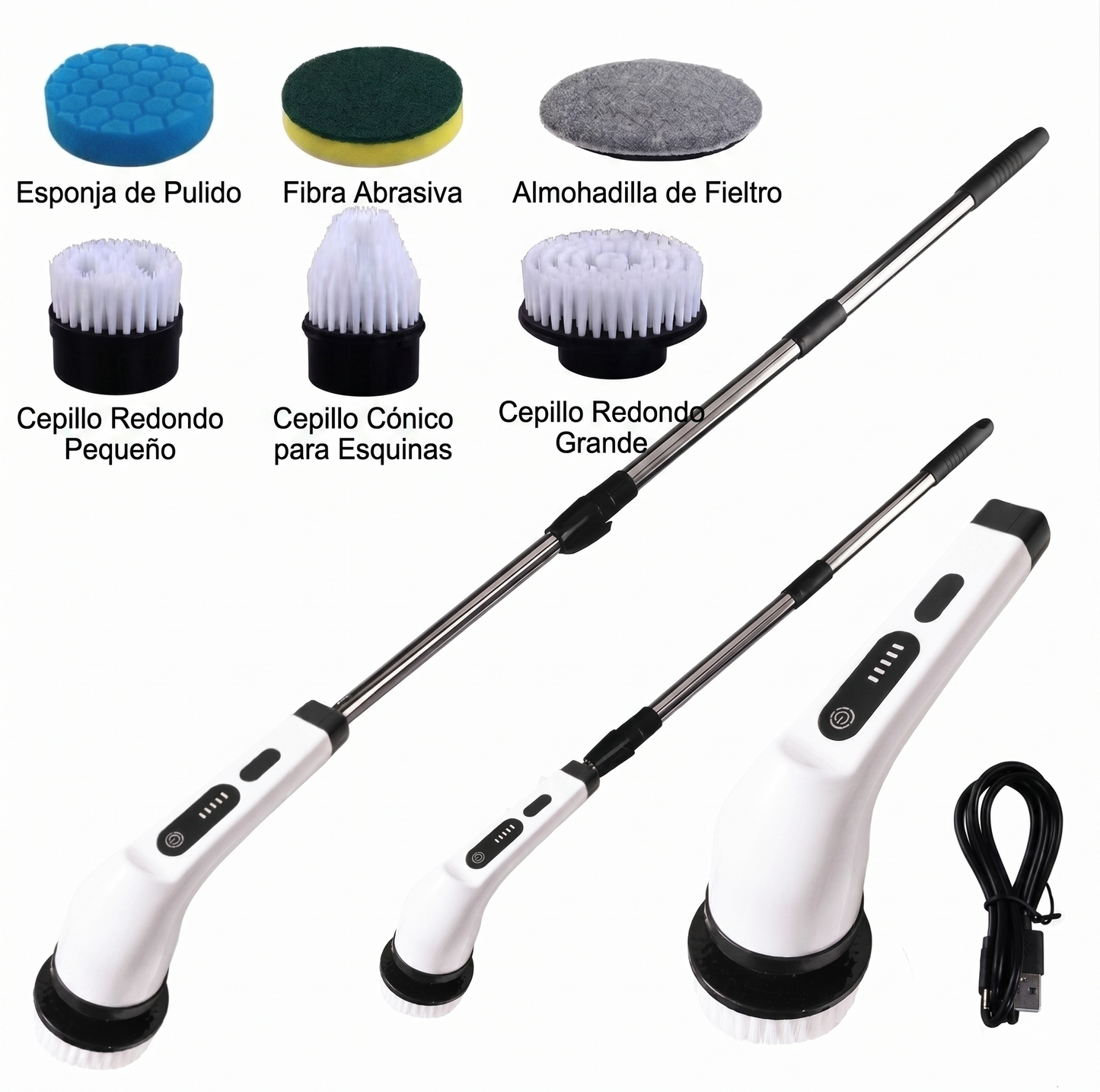 CEPILLO DE LIMPIEZA 7 EN 1  (Atención 1 unidad por $30.000 2 unidades $37.000)